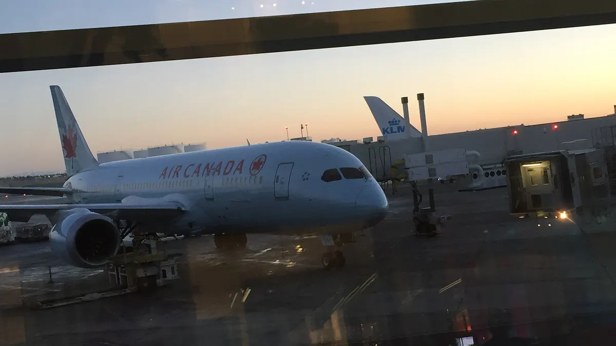 Boeing 787-9 d'Air Canada en vol
