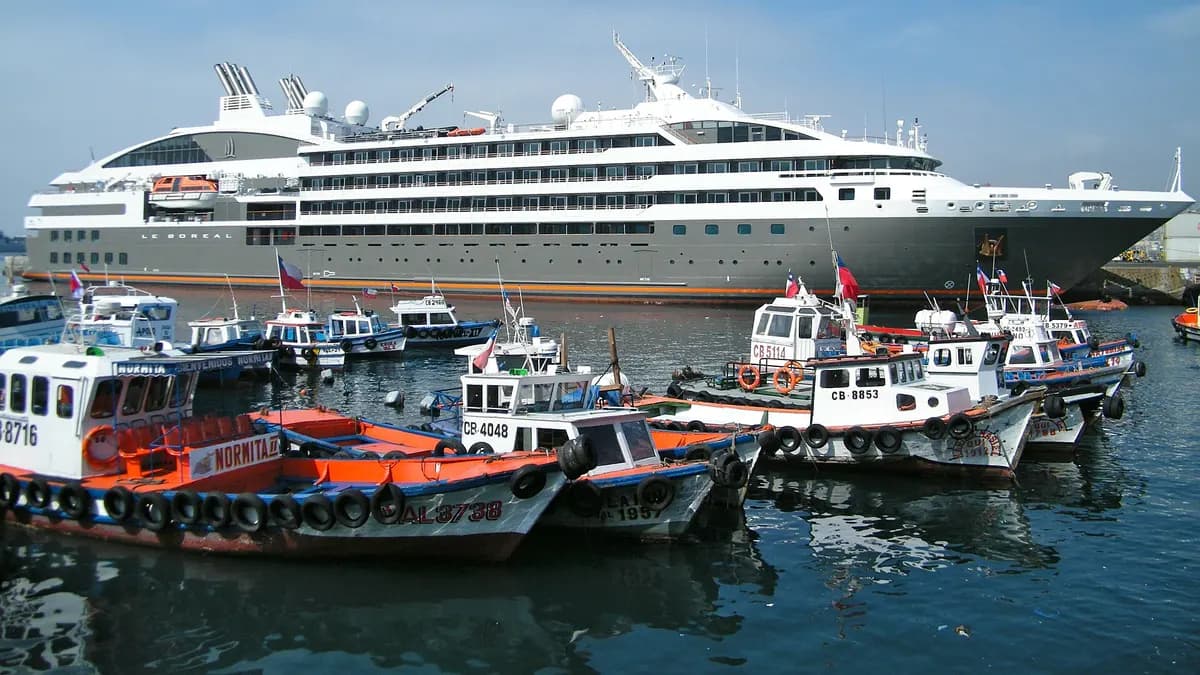 Temporada de cruceros en Valparaíso 2026-2027: 30 recaladas, un 25% más que el año pasado